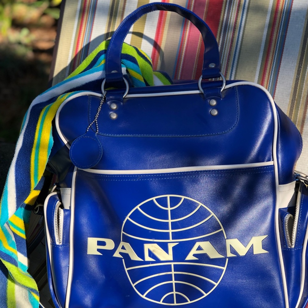Pan Am Blue Travel Bag for Men
